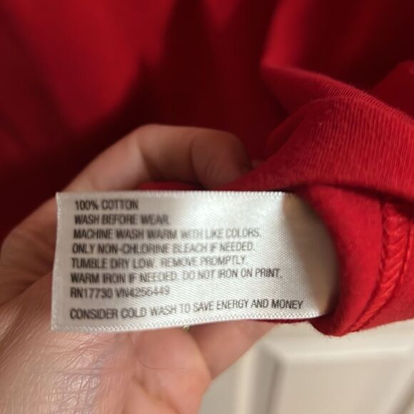 Cat & Jack size 12/14 kids red turtleneck - Picture 3 of 4